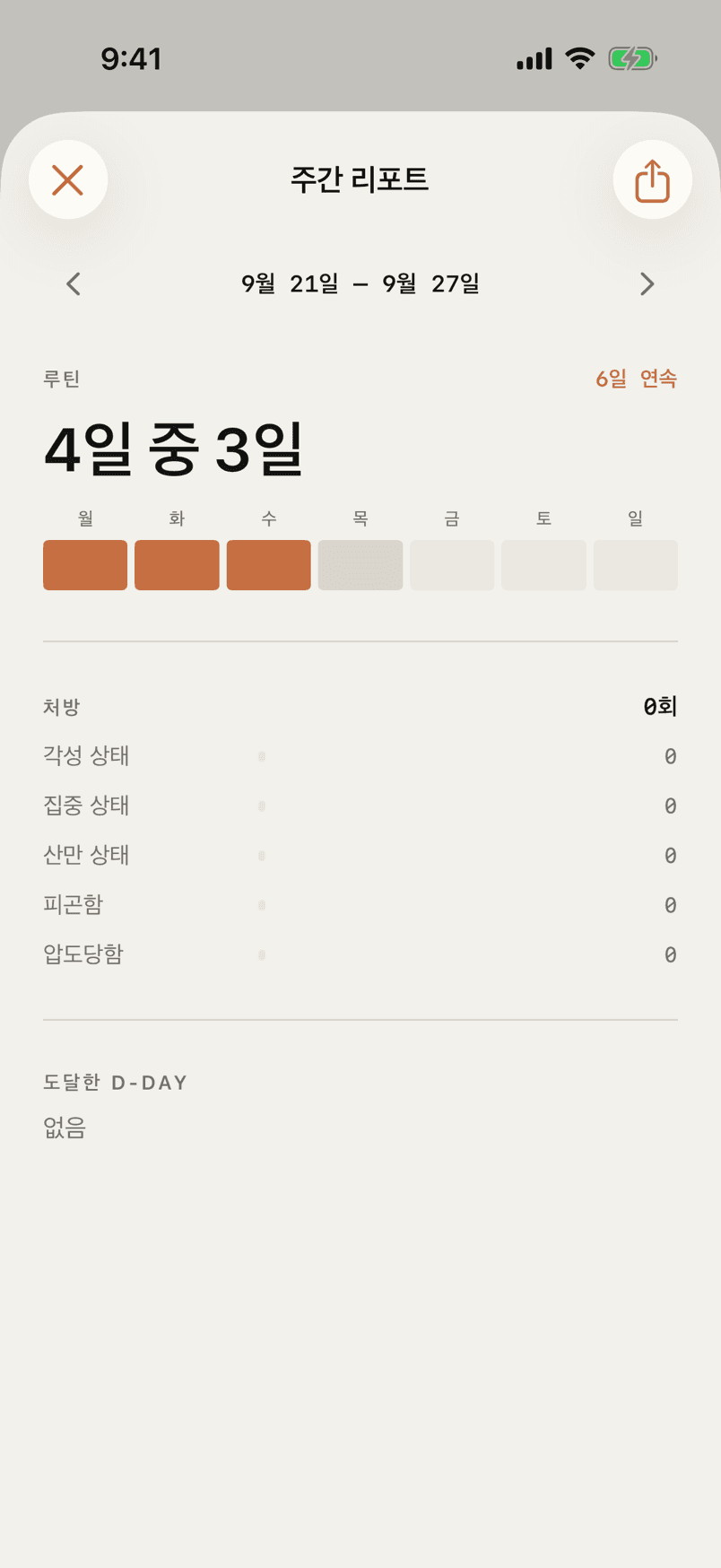 주간 리포트