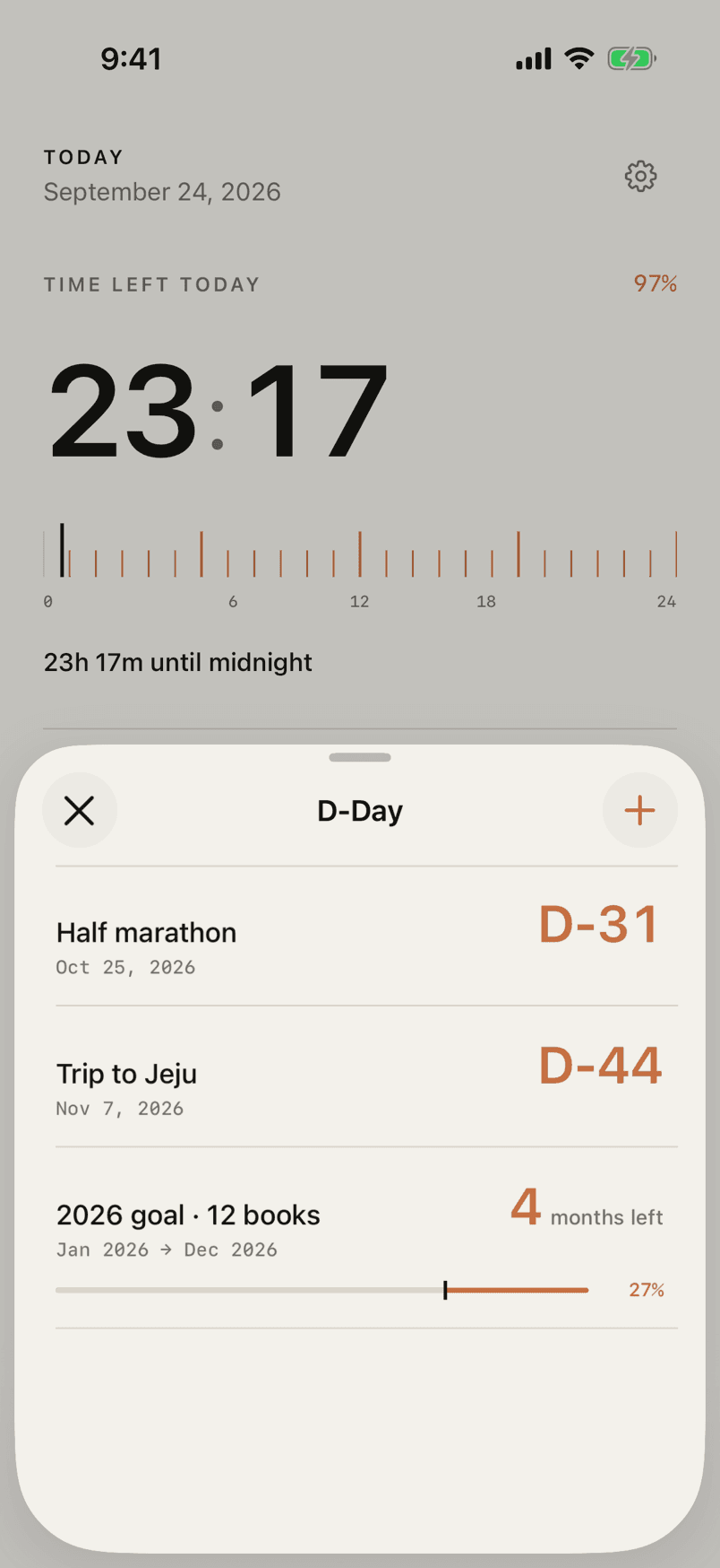 Countdowns